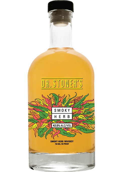 DR STONERS SMOKY HERB WHISKEY 750ML A7331